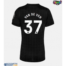 Ženski Nogometni dresi Tottenham Hotspur Micky van de Ven #37 Gostujoči 2025-26 Kratek Rokav